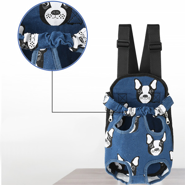 Рюкзак- кенгуру для животных SY210814 Dog Blue S