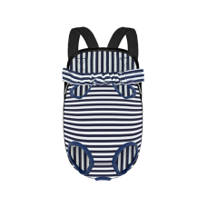 Рюкзак-кенгуру для животных DT834 Strip Dark Blue + White M