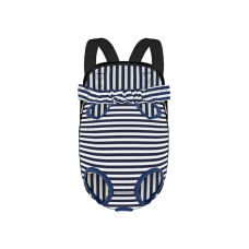 Рюкзак-кенгуру для животных DT834 Strip Dark Blue + White S