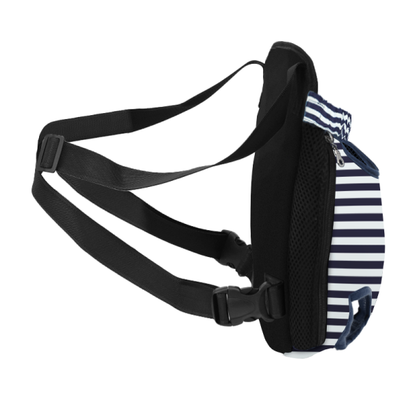 Рюкзак-кенгуру для животных DT834 Strip Dark Blue + White S