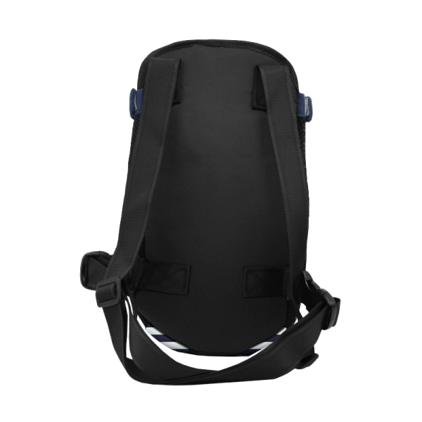 Рюкзак-кенгуру для животных DT834 Strip Dark Blue + White S