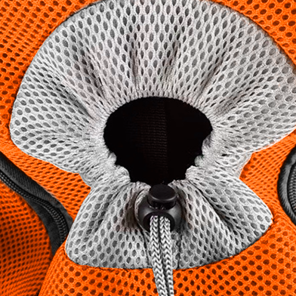 Рюкзак-переноска для кошек и собак Venxius D-07 Orange L