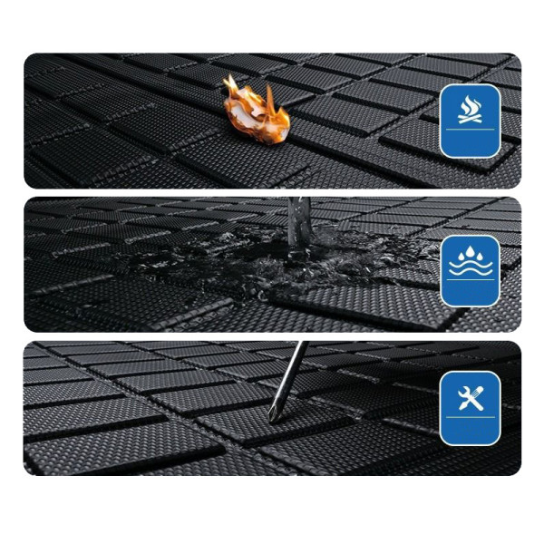 Автомобильный коврик для Yuan Plus EV 2022-2025 в багажник TPE