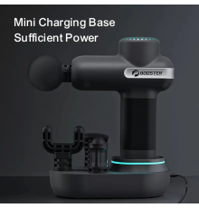 Компактний перкусійний масажер Booster Lightsaber Mini з зарядною станцією