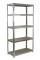 Стелаж металевий 150x70x30  5 полиць (сірий)