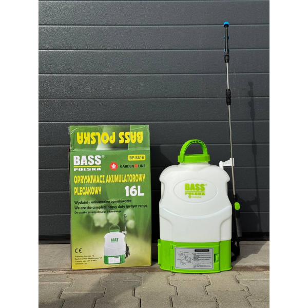 Ранцевий акумуляторний садовий обприскувач 20л Bass Polska 8620