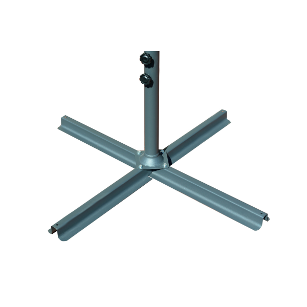 Садова розкладна парасоля Funfit Garden (діаметр - 3 метри) з боковою стійкою, Зелена