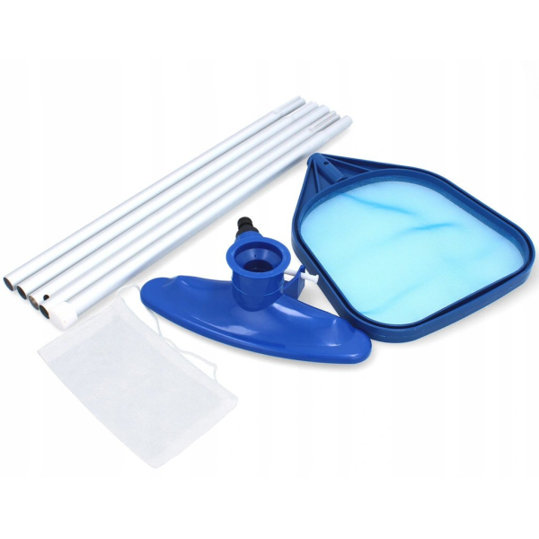 Набір для чищення басейнів з насадкою-пилососом для дна, 249 см, Avenli (Польща)