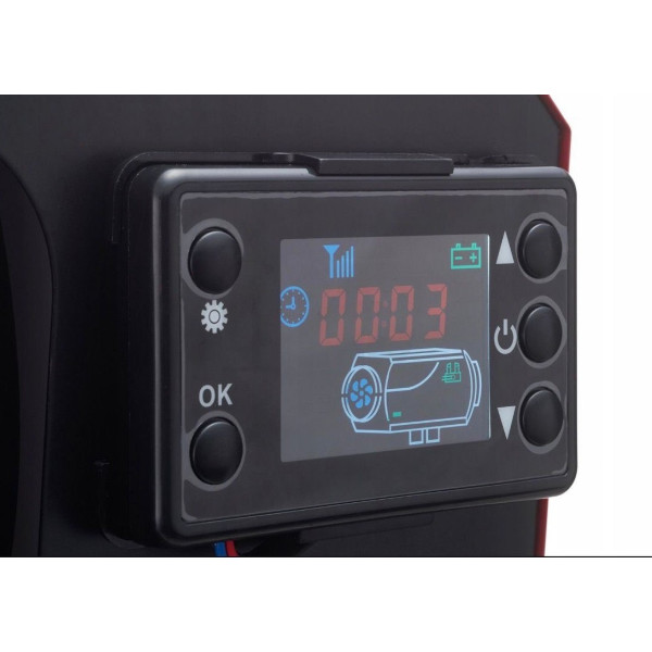 Дизельний автономний обігрівач 9 кВт TOOLME TM188 (230V/12V/24V) керування Bluetooth (Android / iOS) + пульт ДК