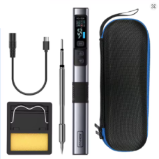 Паяльник Fnirsi HS-02A (жало B) Type-C silver