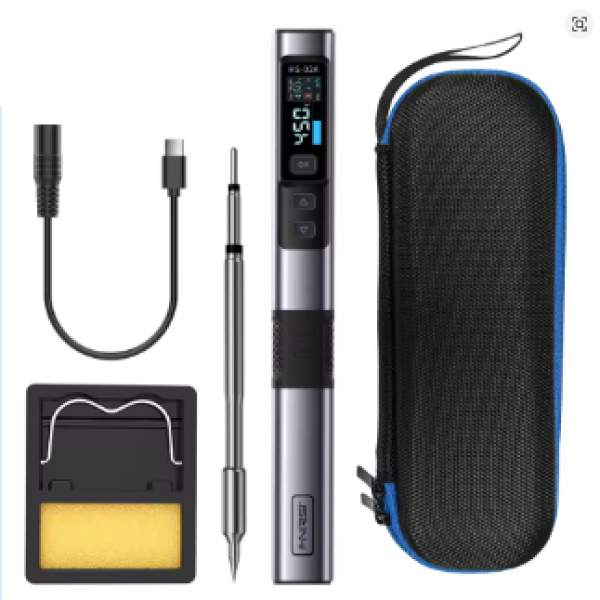 Паяльник Fnirsi HS-02A (жало B) Type-C silver