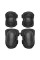 Тактические защитные наколенники Aokali F002 Black