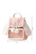 Детский рюкзак-сумка 36262 плюшевый мягкий с ушками Pink