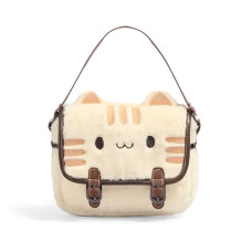 Плюшевая сумка #068-2 с котом Пушин детская меховая мини сумочка с котиком