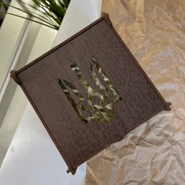 Дерев'яна подарункова коробка мала