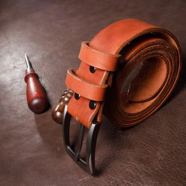 Чоловічий ремінь Florida коричневий