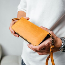 Чоловічий клатч Арізона рудий