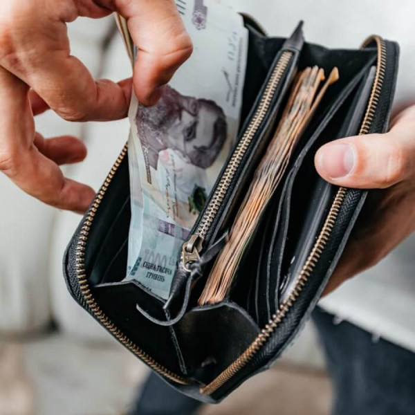 Чоловічий клатч гладкий