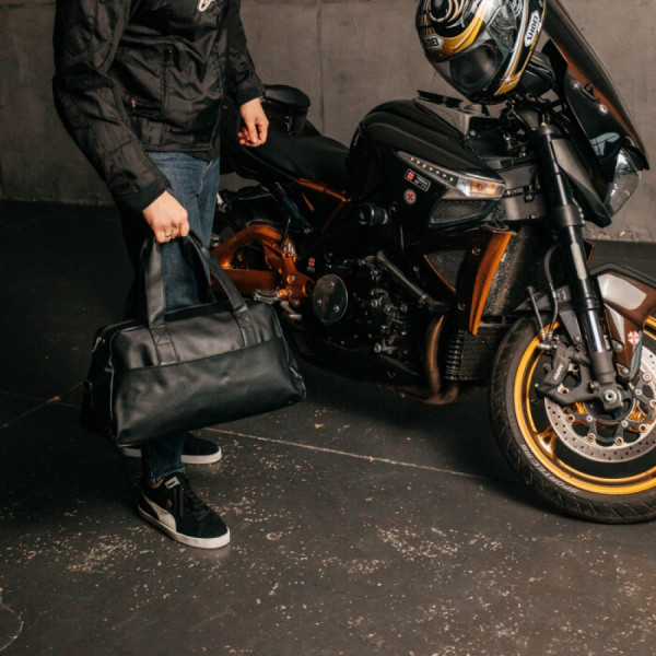 Спортивна сумка чорна унісекс