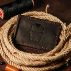 Затискач для грошей коричневий Stark