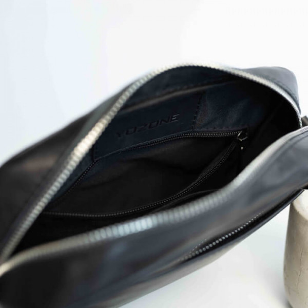 Жіноча сумка Джорджія гладка чорна