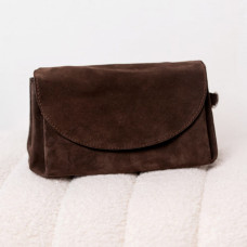 Жіноча сумка замшева Невада коричнева