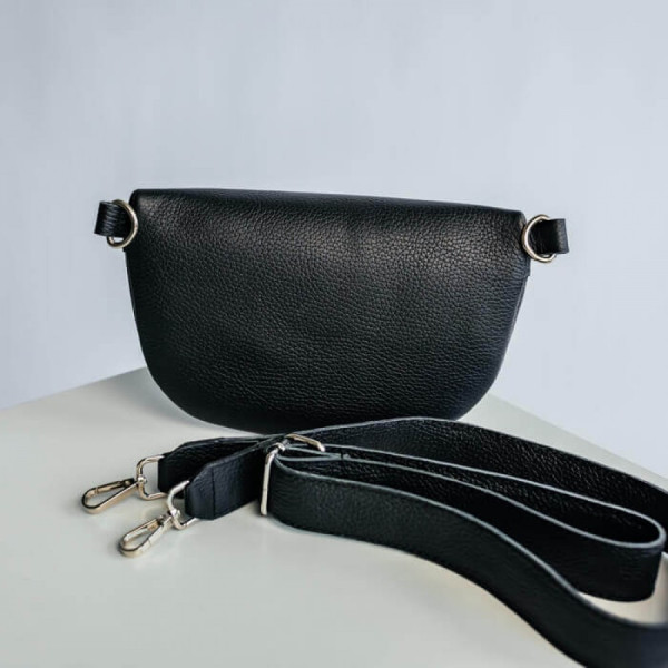 Жіноча сумка на пояс бананка Dallas чорна