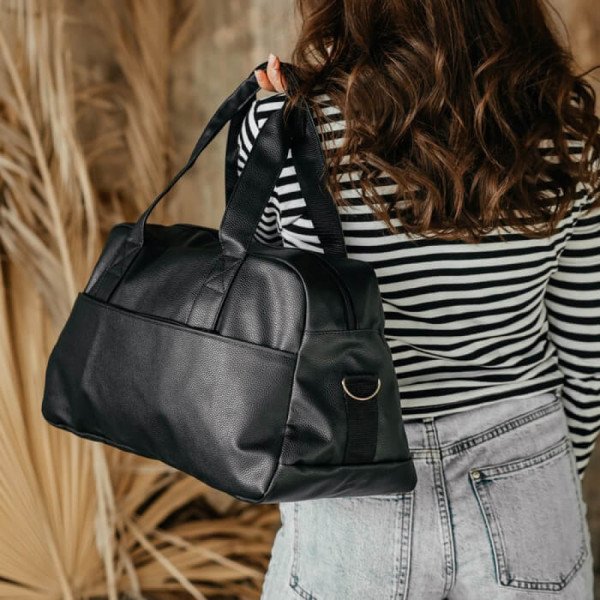 Спортивна сумка чорна унісекс