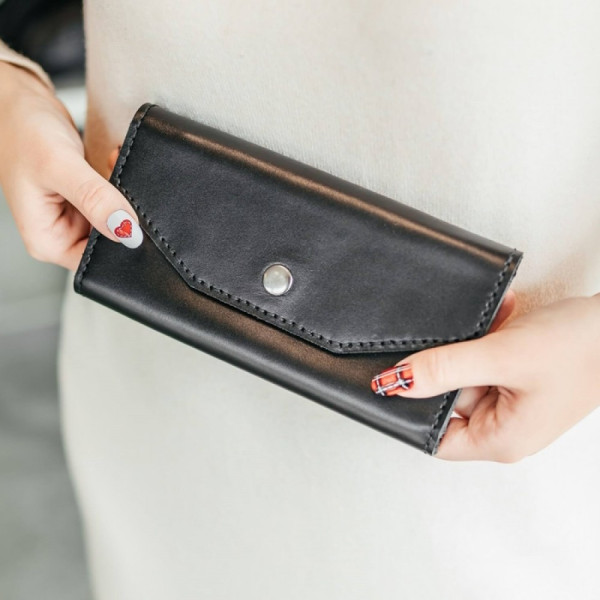 Жіночий гаманець Флоренція чорний