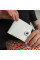 Жіночий гаманець білий Біфолд