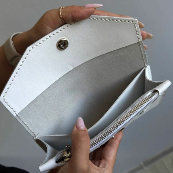 Жіночий гаманець Флоренція білий