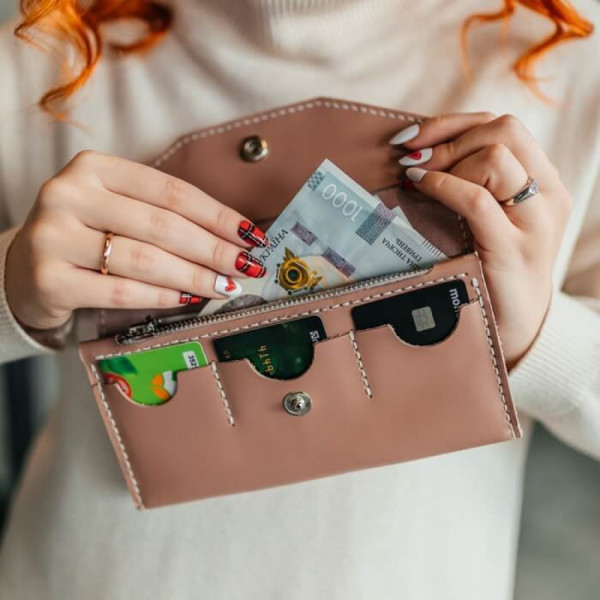 Жіночий гаманець Флоренція рожевий