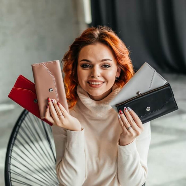 Жіночий гаманець Флоренція рожевий