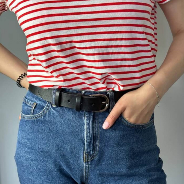 Жіночий ремінь Dakota чорний