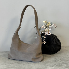 Жіноча сумка замшева Аляска моко