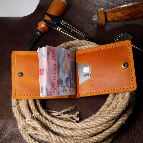 Затискач для грошей рудий MNS