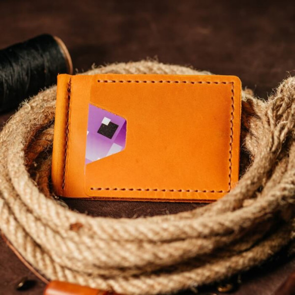 Затискач для грошей рудий Хрещений батько