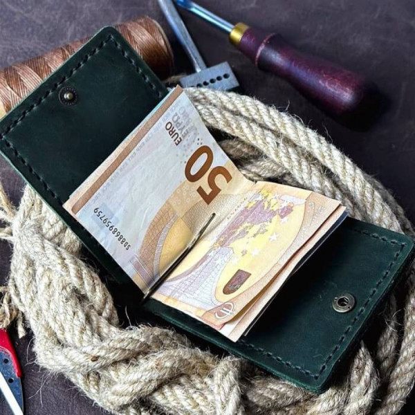 Затискач для грошей зелений Бетмен