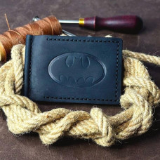 Затискач для грошей чорний Бетмен