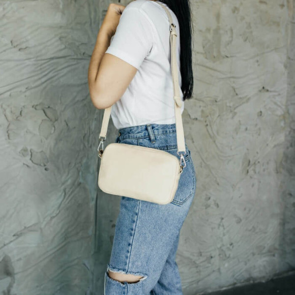 Жіноча сумка Париж бежева