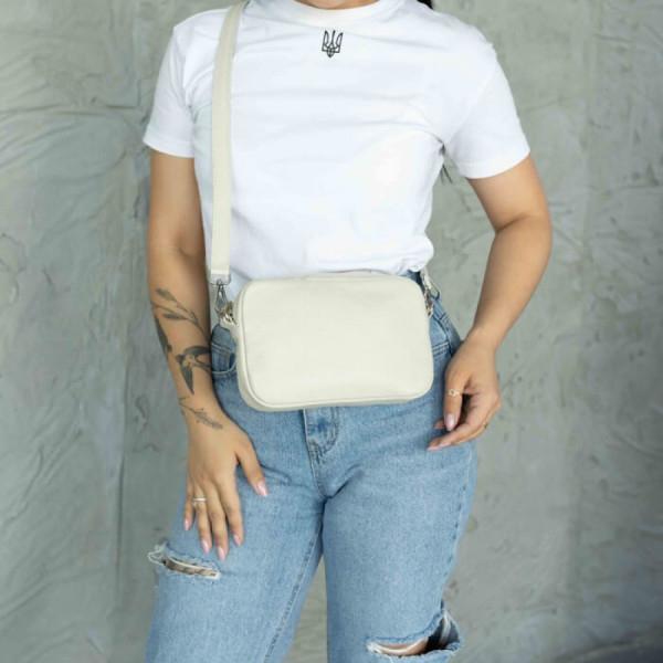 Жіноча сумка Париж бежева