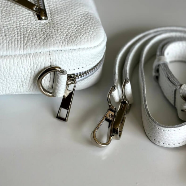 Жіноча сумка Париж біла