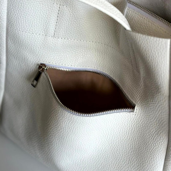 Жіноча сумка Юта біла