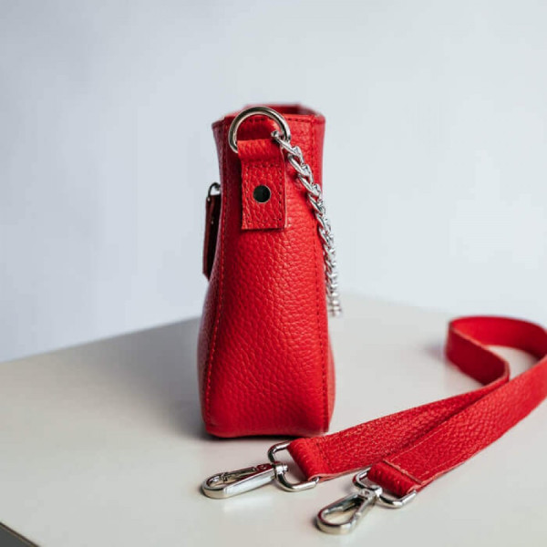 Жіноча сумка Вірджинія червона