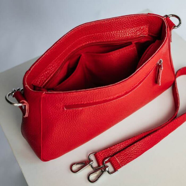 Жіноча сумка Вірджинія червона