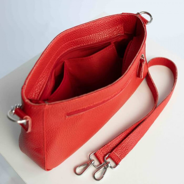 Жіноча сумка Вірджинія червона
