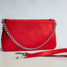 Жіноча сумка Вірджинія червона глянець