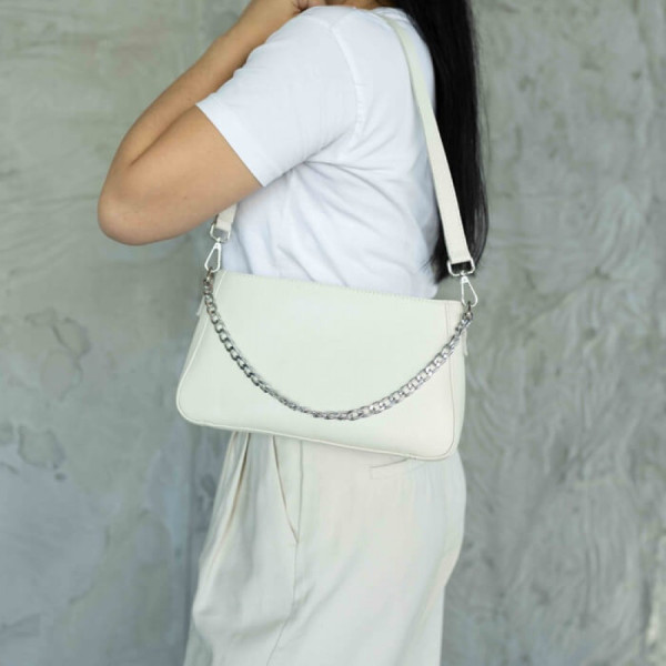 Жіноча сумка Вірджинія бежева