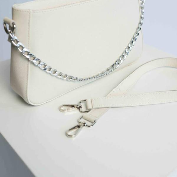 Жіноча сумка Вірджинія бежева