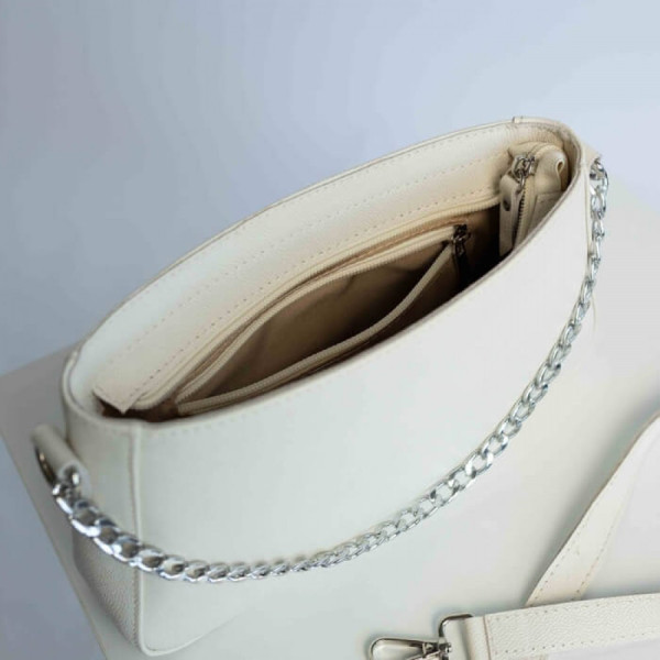 Жіноча сумка Вірджинія бежева